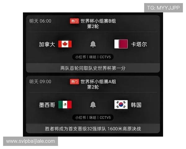 加拿大与卡塔尔比赛直播链接及观看指南详细解析